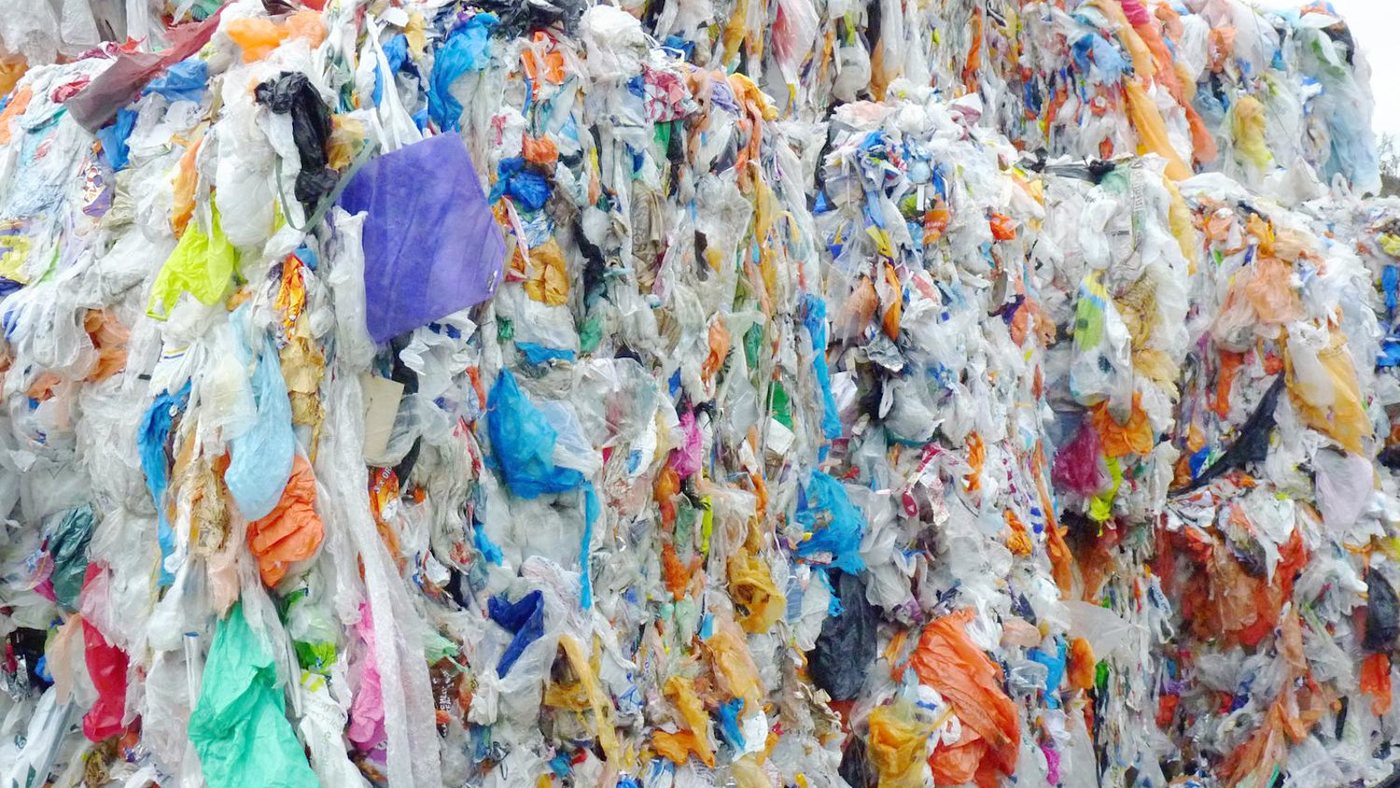 Bale miješane otpadne plastike